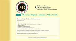 Desktop Screenshot of immobilien-gutachter.de