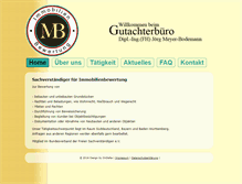 Tablet Screenshot of immobilien-gutachter.de